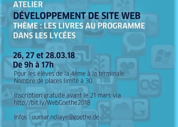Formation en « Développement de Sites Web avec HTML»: Goethe-Institut en Collaboration avec mJangale