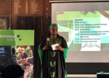 Greenpeace Afrique célèbre 10 ans d’activisme environnemental