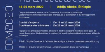 Conférence ministérielle 2020 de la CEA sur l’industrialisation à l’ère du numérique