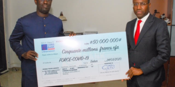 Covid-19 au Sénégal : Le Croupe CORIS contribue à hauteur de 50 millions CFA