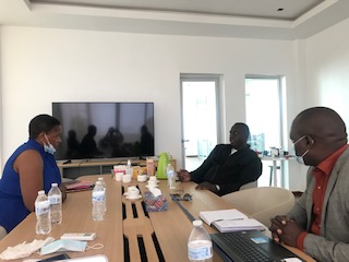 L’équipe technique de l’Initiative Pharma en visite à Sahel Gaz, au Sénégal