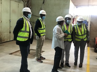 L’équipe technique de l’Initiative Pharma en visite à Sahel Gaz, au Sénégal
