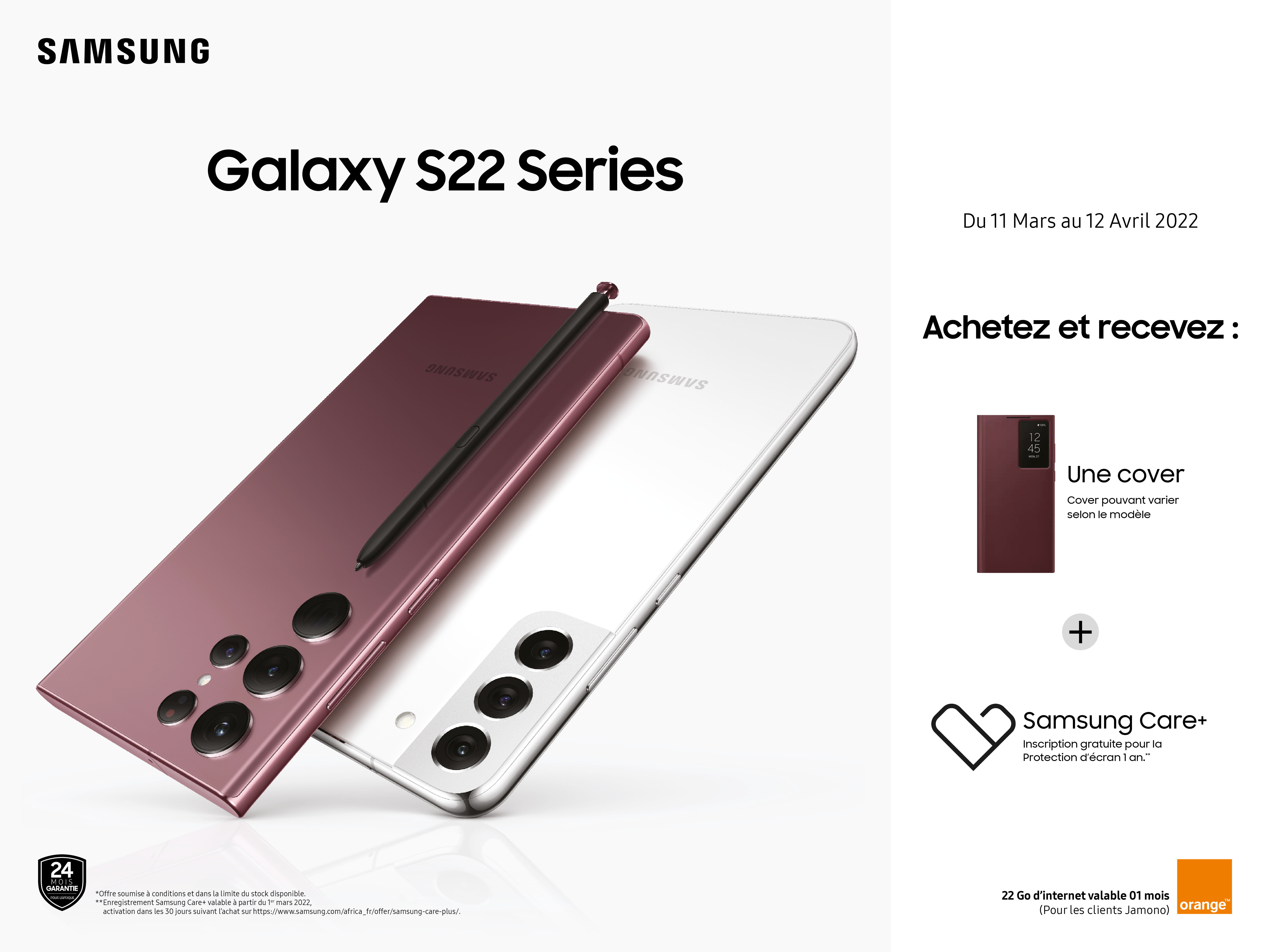 Lancement officiel des Galaxy S22 au Senegal : les derniers smartphones de Samsung enfin disponibles !