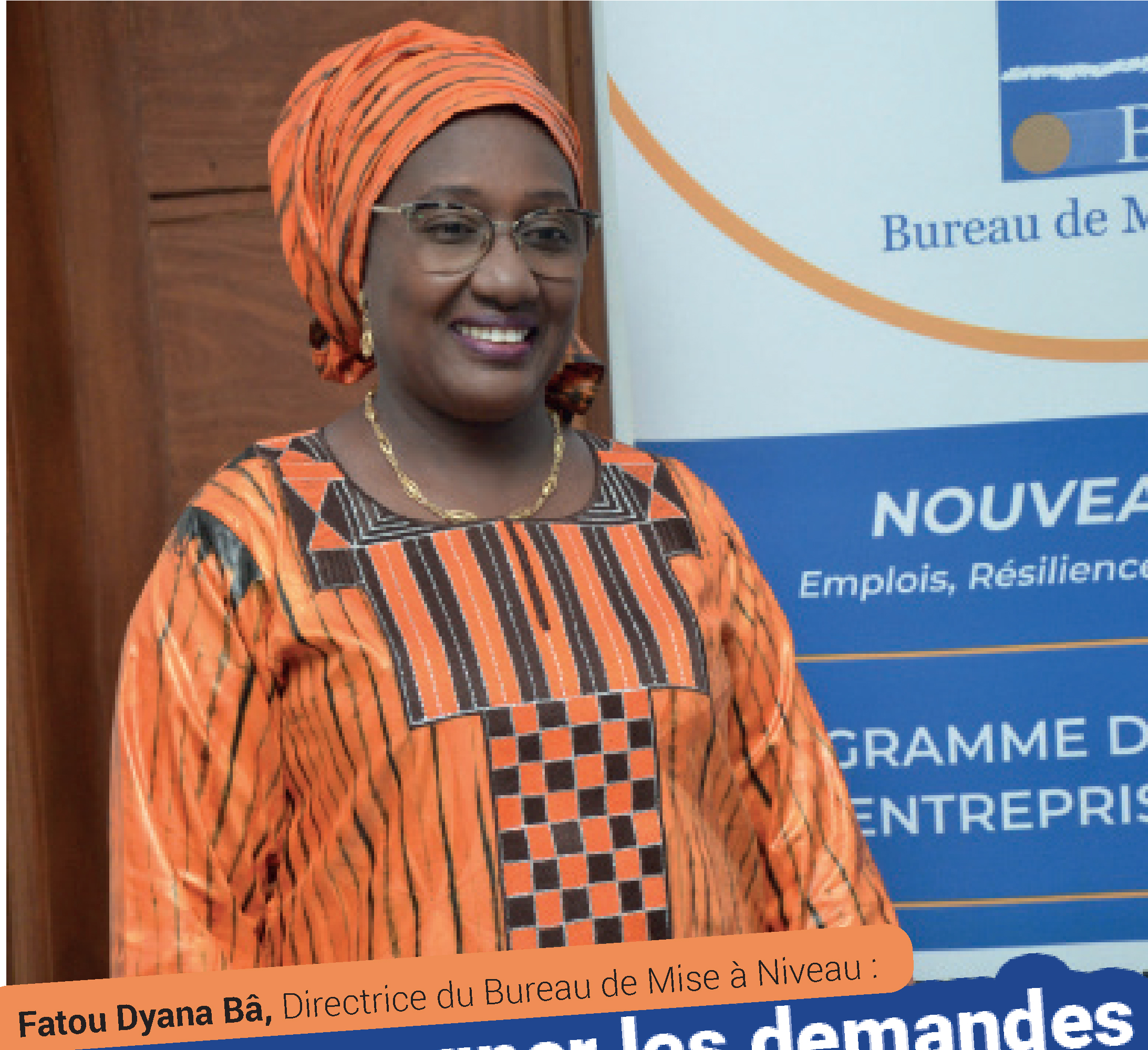 La Directrice du Bureau de Mise à Niveau (BMN) Fatou Dyana Bâ