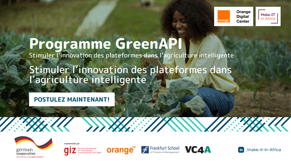 ORANGE ET GIZ lancent le programme GreenAPI - Agriculture Intelligente à destination des start-ups agritech