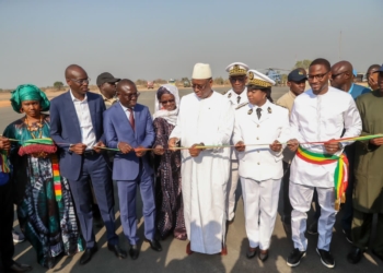 Macky Sall inaugure l'aéroport de Kedougou