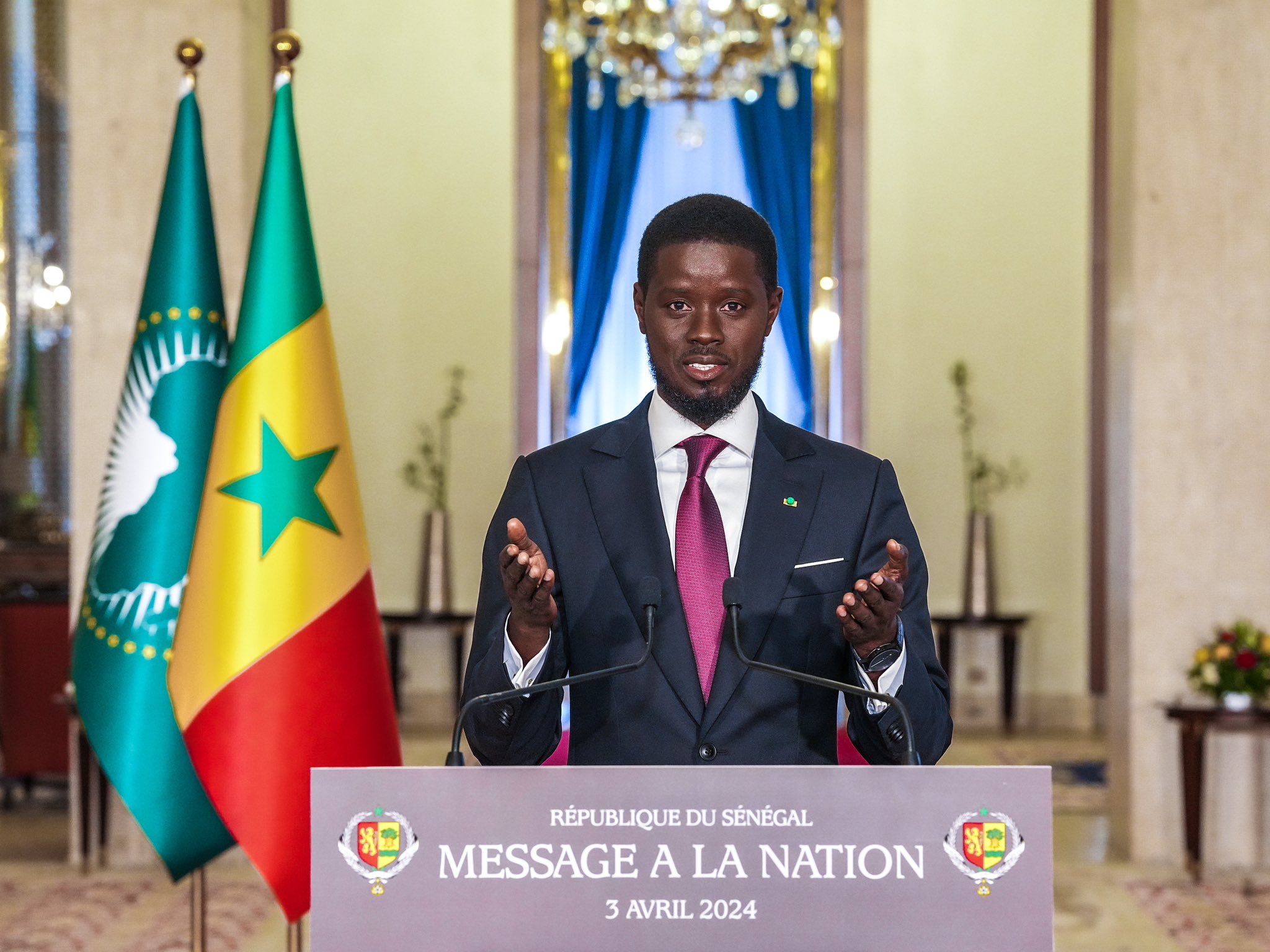 Discours à la nation du président Bassirou Diomaye Faye