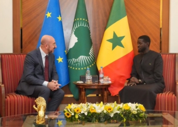 Le Président Bassirou Diomaye Faye a reçu au palais le Président du Conseil européen
