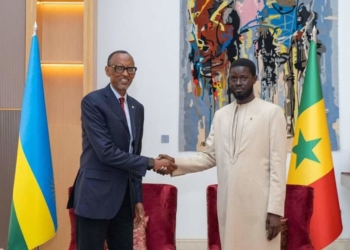 Le président Rwandais Paul Kagame à Dakar