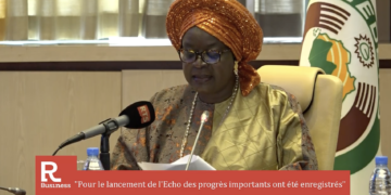 MME MASSANDJÉ TOURÉ-LISTE chargée des affaires economiques : « Pour le lancement de l’Éco des progrès importants ont été enregistrés