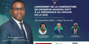 Amadou Hott candidat à  la Présidence de la BAD « honoré » par le soutien officiel de son pays, le Sénégal