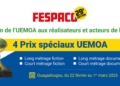 FESPACO : L’UEMOA va récompenser les quatre meilleurs réalisateurs  de l’Union